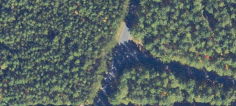 Partly Wooded Residential Land Lot