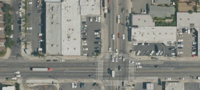 L-Shaped Strip Center