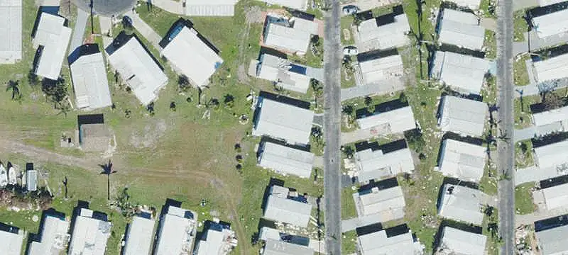 Cleared Mobile Home Lot