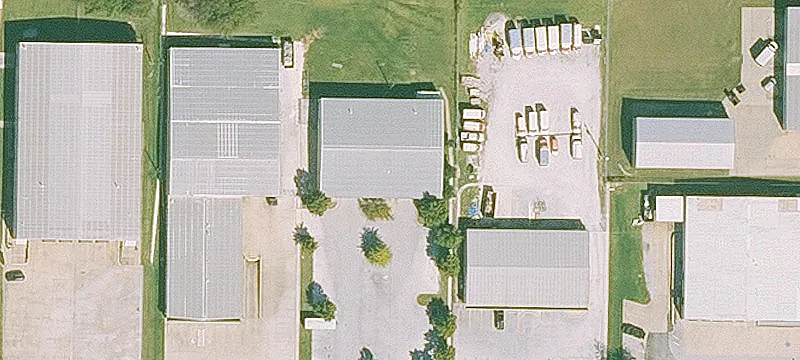 Warehouse with Two Drive-In Doors