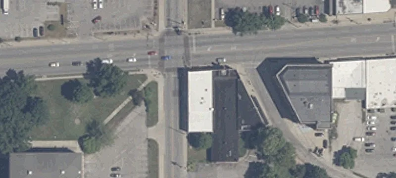 Two-Level Mixed-Use Building