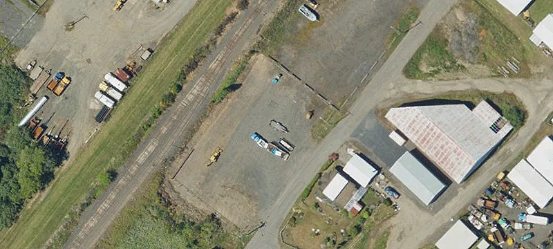 Graveled Industrial Land Parcel