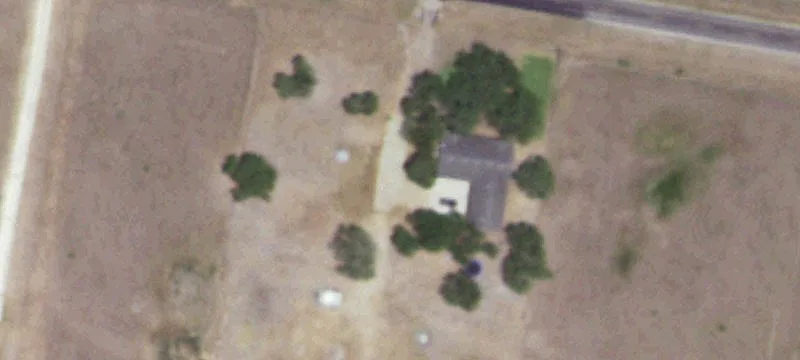 Partially Fenced Agricultural Land