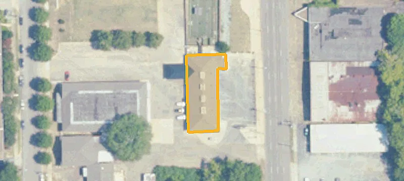 Mixed-Use Building with Three Units