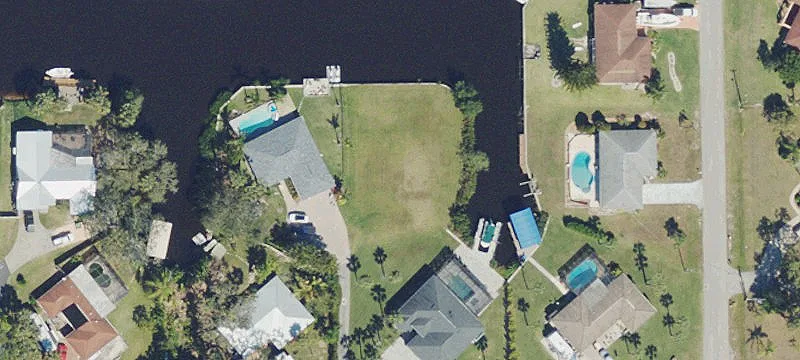 Gulf-Access Waterfront Homesite Land