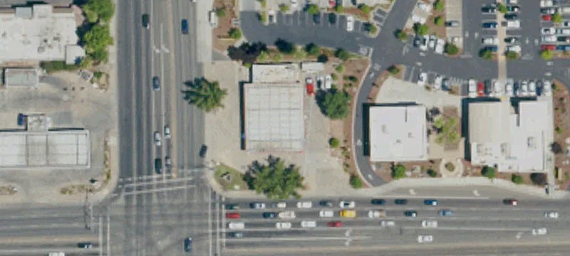 Retail Endcap on Busy Corner
