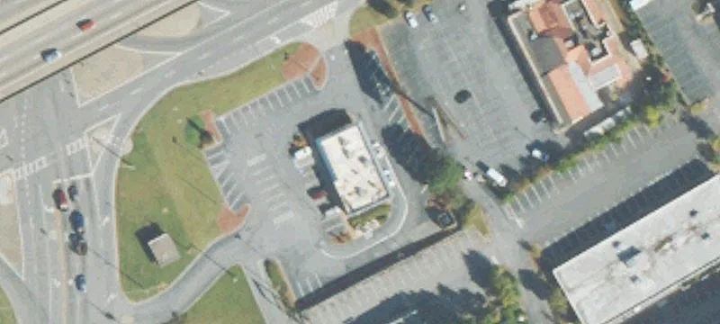 Corner Lot Burger King Restaurant
