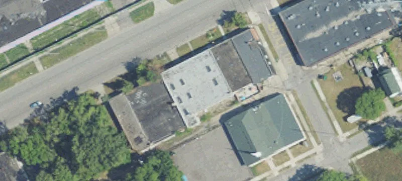 Industrial Building with Bay Doors