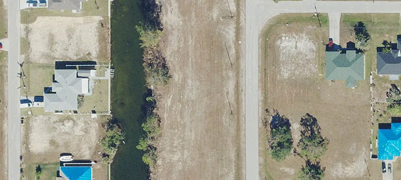 Canal-Front Vacant Residential Lot