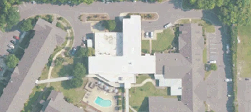 Senior Living Facility with Heated Pool