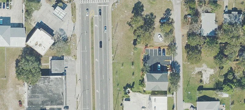 Lighted Corner Commercial Land