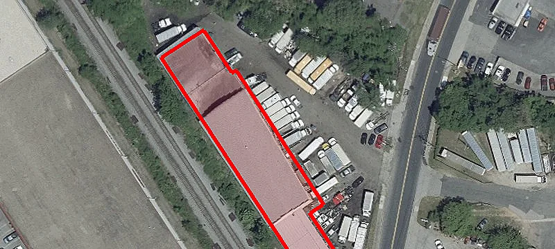 Warehouse with Truck Docks