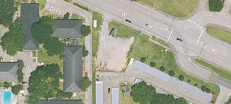 Fenced Gated Commercial Land Lot