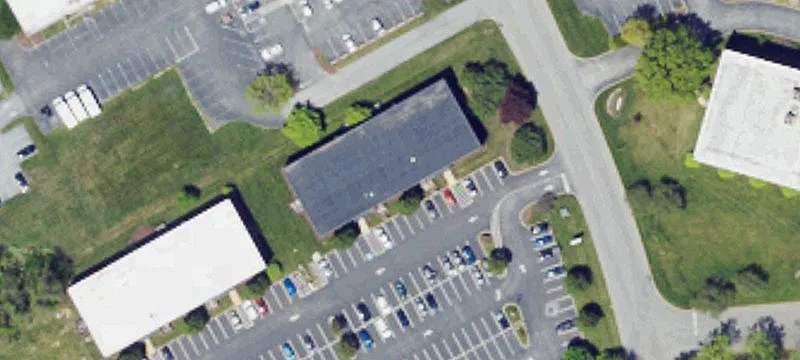 Atrium Office Building with Elevator