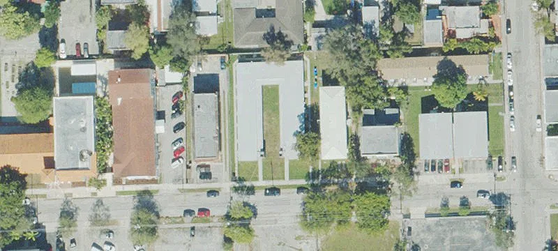 One-Story Apartment Building