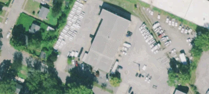 Industrial Facility with Bridge Crane