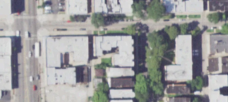 Three-Story Brick Multifamily Building