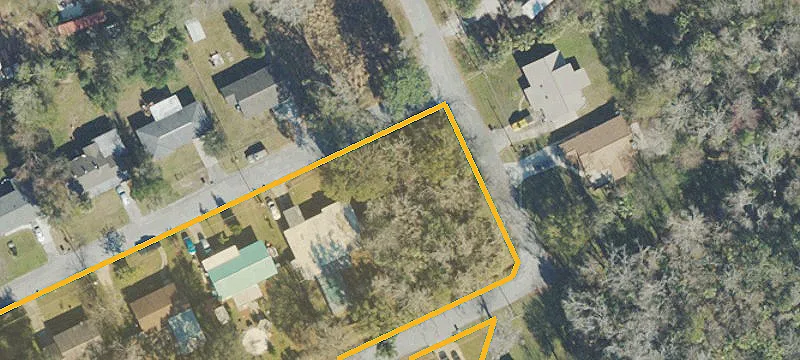 Wooded Residential Corner Lot