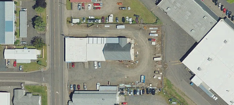 Leased Industrial Complex with Cranes
