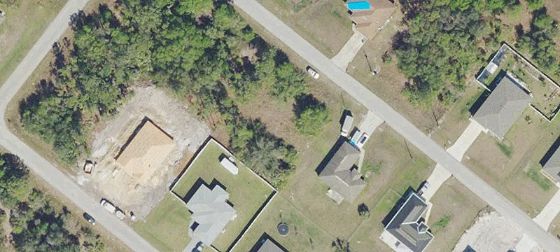 Oversized Residential Home Lot