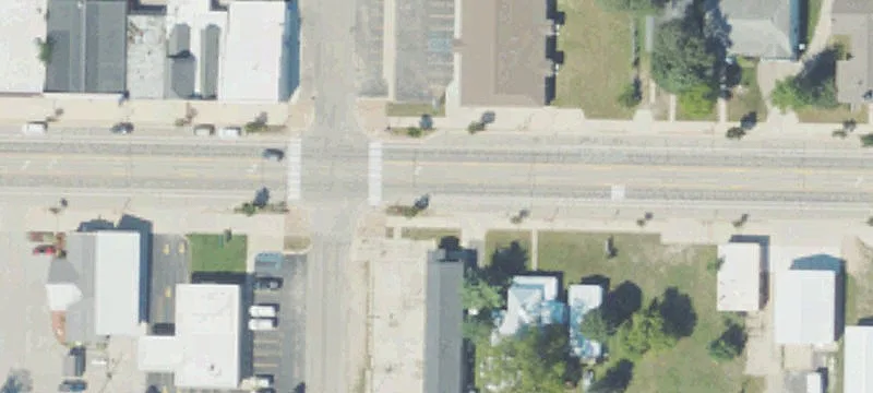 Corner Grocery Store Building