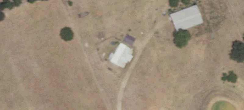 Ranch Property with Metal Barn