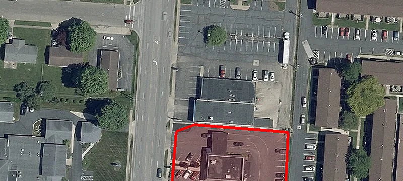 Office Building with Separate Entrances