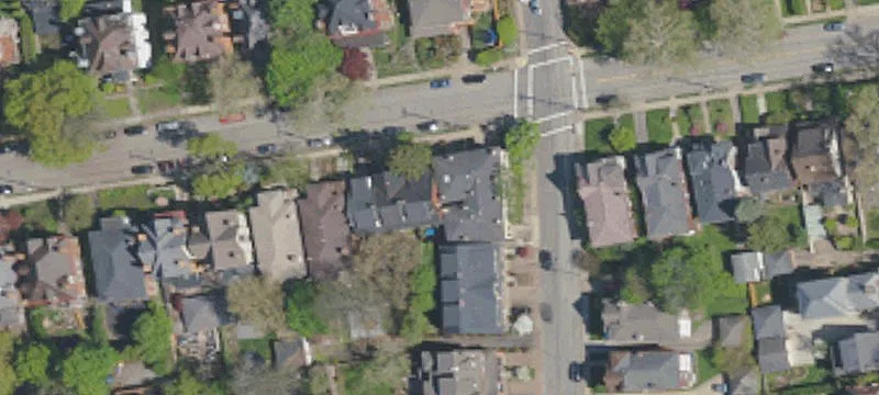 Two-Unit Brick Residential Building