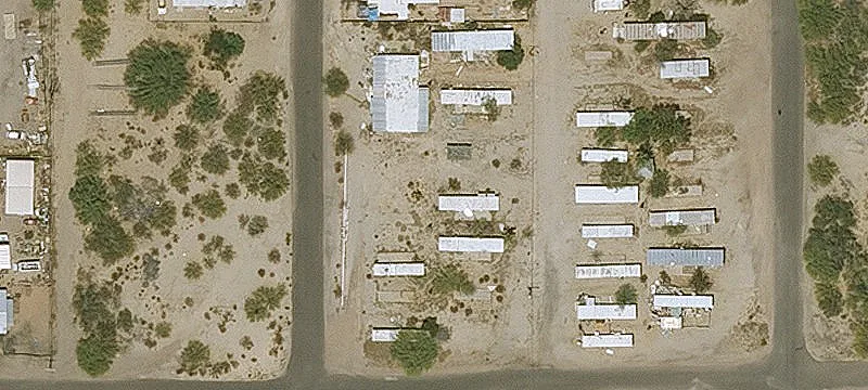 Mobile Home Park with Improved Lots
