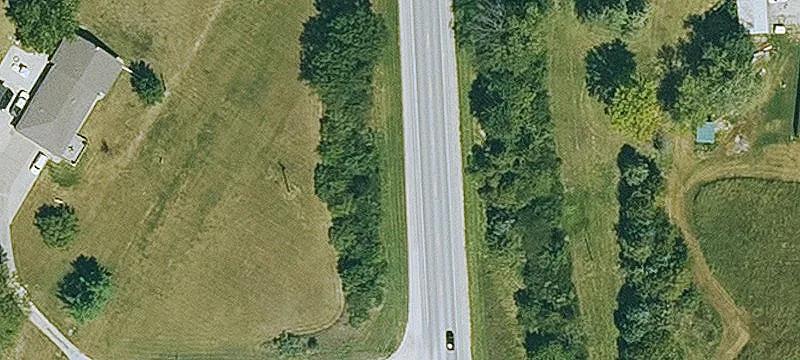 Agricultural Land Along Highway