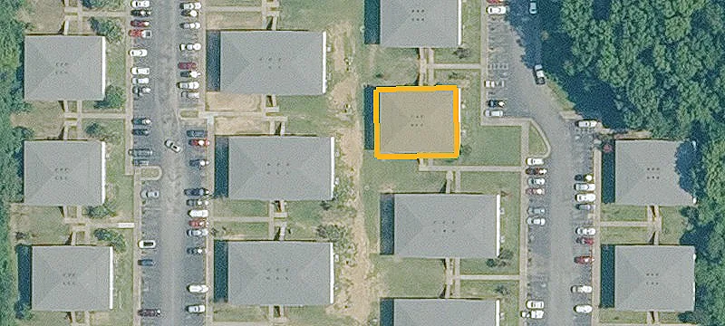 Apartment Building with Large Floorplans