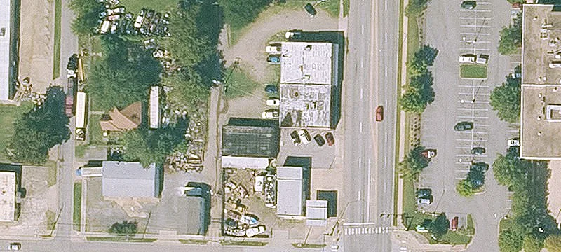 Signalized Corner Commercial Land