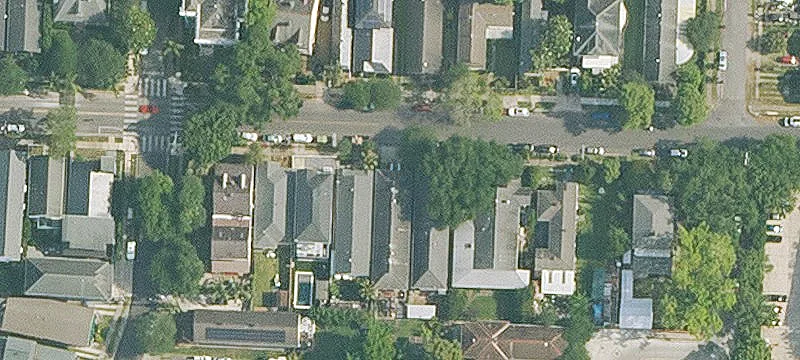 Fourplex with Raised Basement Layout