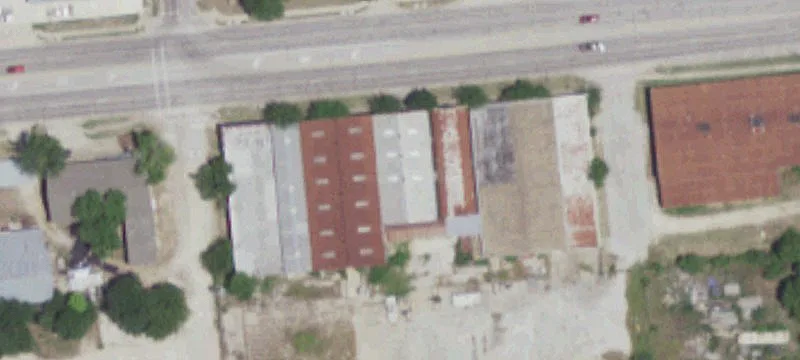 Industrial Warehouse Complex With Yard