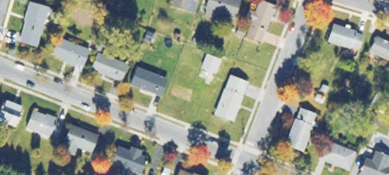 Level Building Lot with Two-Bay Garage