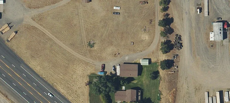 Mobile Home Park with Storage