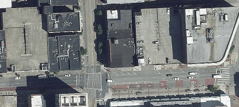 Vacant Mixed-Use Redevelopment Building