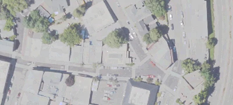 Corner Retail Building with Parking