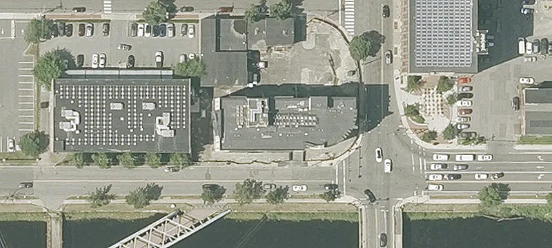 Modern Mixed-Use Apartment Over Bank