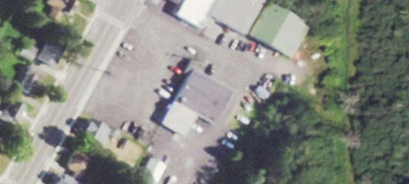 Collision Repair Auto Shop Building