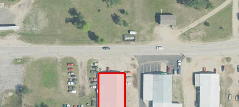 Corner Warehouse with Loading Dock