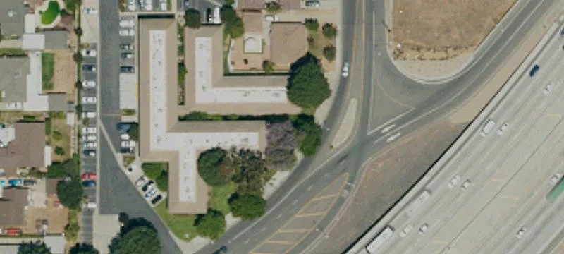 Freeway-Adjacent Office Building