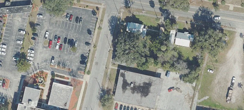 C2-Zoned Brick Commercial Building
