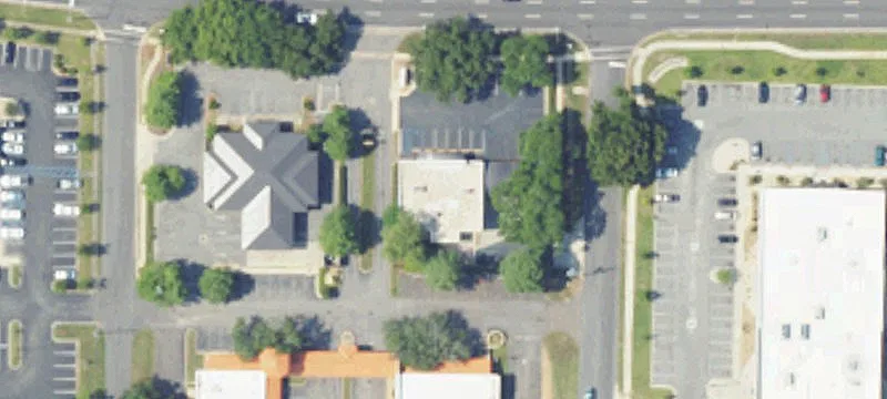 Bank Building with Drive-Thru