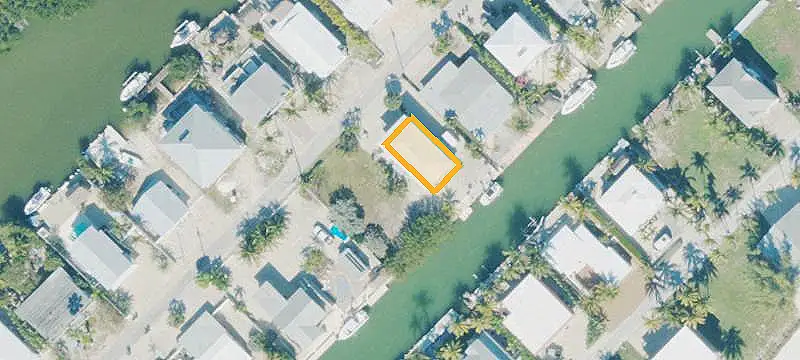 Cleared Canal-Front Vacant Lot