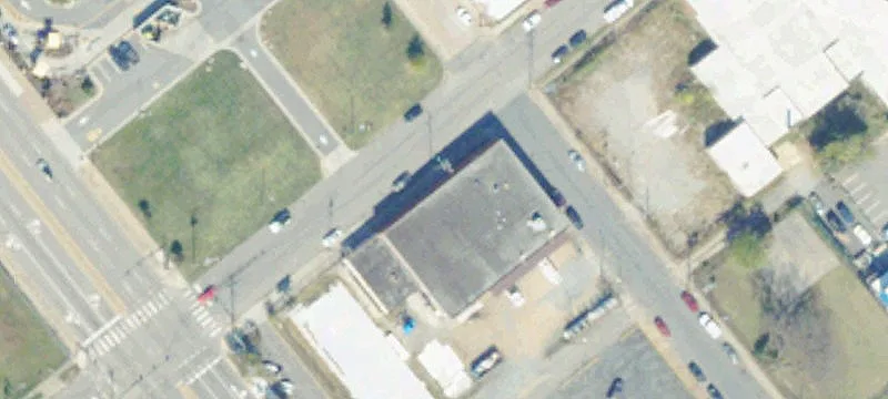 Warehouse with Fenced Storage Yard