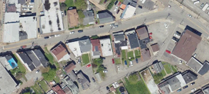 Brick Six-Unit Residential Building