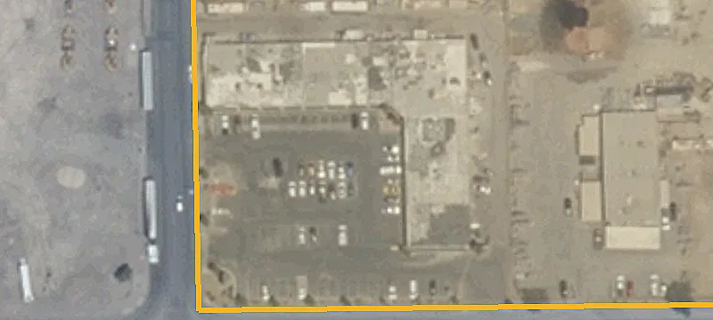 Industrial Warehouse with Grade-Level Door