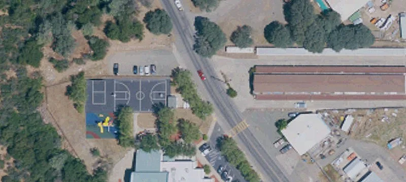 Auto Body Shop and Warehouse Buildings