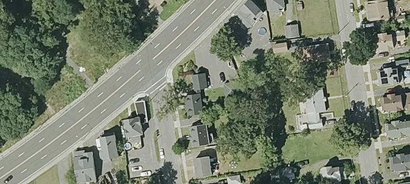 Corner Lot Office Building with Parking